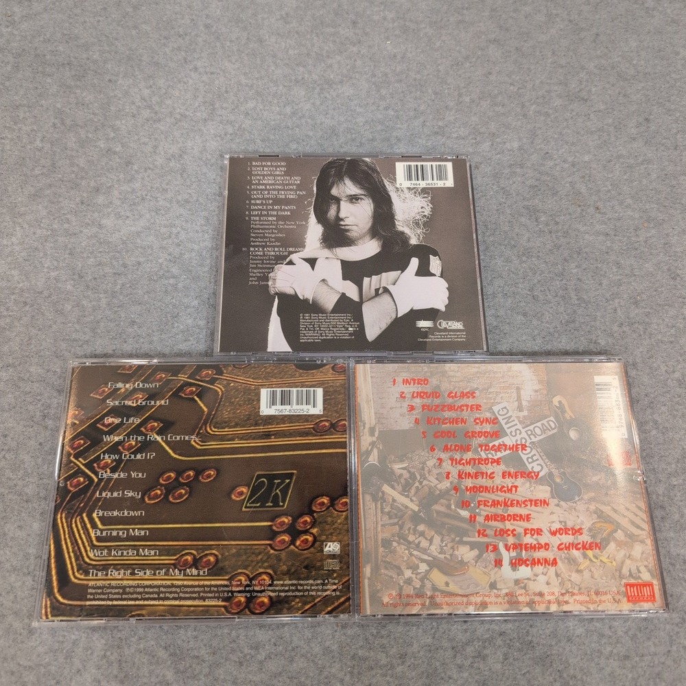 Prog Theatrical Rock CD Lot Jim Steinman Queensryche Q2K Dave Uhrich Fretnotized - Picture 2 of 2